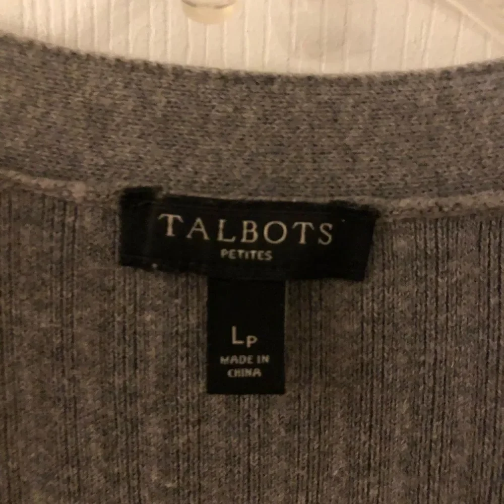 Talbots Grey Sweater  - Picture 3 of 6